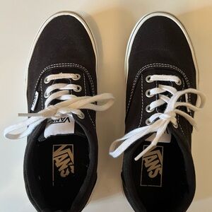 Vans Classic Black and White Sneakers